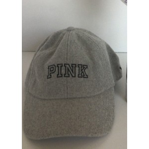VICTORIA'S SECRET PINK GRAY BASEBALL CAP  NWT   eb-67228884